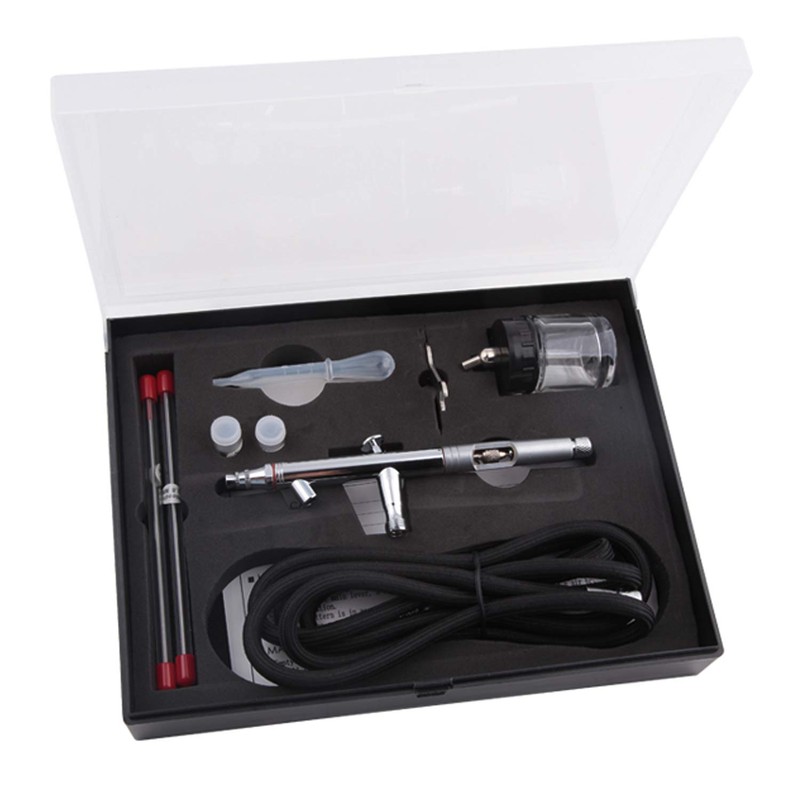 Airbrush gun set Fengda BD-182K with 0,3-0,5-0,8 mm nozzle
