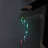 Solar Wind Chimes Maple Leaf LED Mobile Wind Chimes Lights