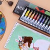 12 Color Acrylic Paint Set Hand Painted Wall Painting Pigment