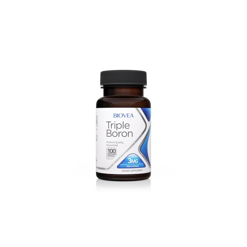 Biovea | Triple Boron 3 mg | Combinación de Citrato,
