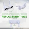 RV Shower Faucet, Camper Shower Faucet Diverter with Classical Handles,