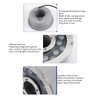 LED Fountain Light High Brightness Stainless Steel LED Fountain Light