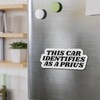 2 Pack Anti Elon Car Magnet, Anti Elon Bumper Magnet,