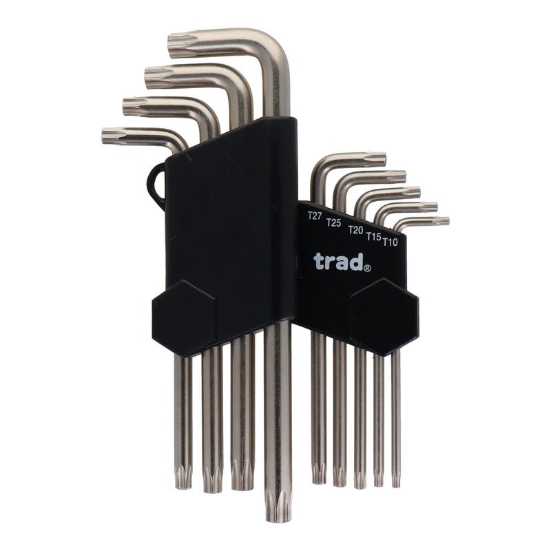 Trad 9pcs. hekkususuro-burentisetto TTM – 9 350110