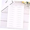 NOLITOY Sets Artificial Eyebrows Sticker Eyebrow Makeup Tool for Women