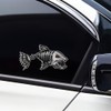 Fish Skeleton Car Stickers, Waterproof Vinyl Decals for Bumper and