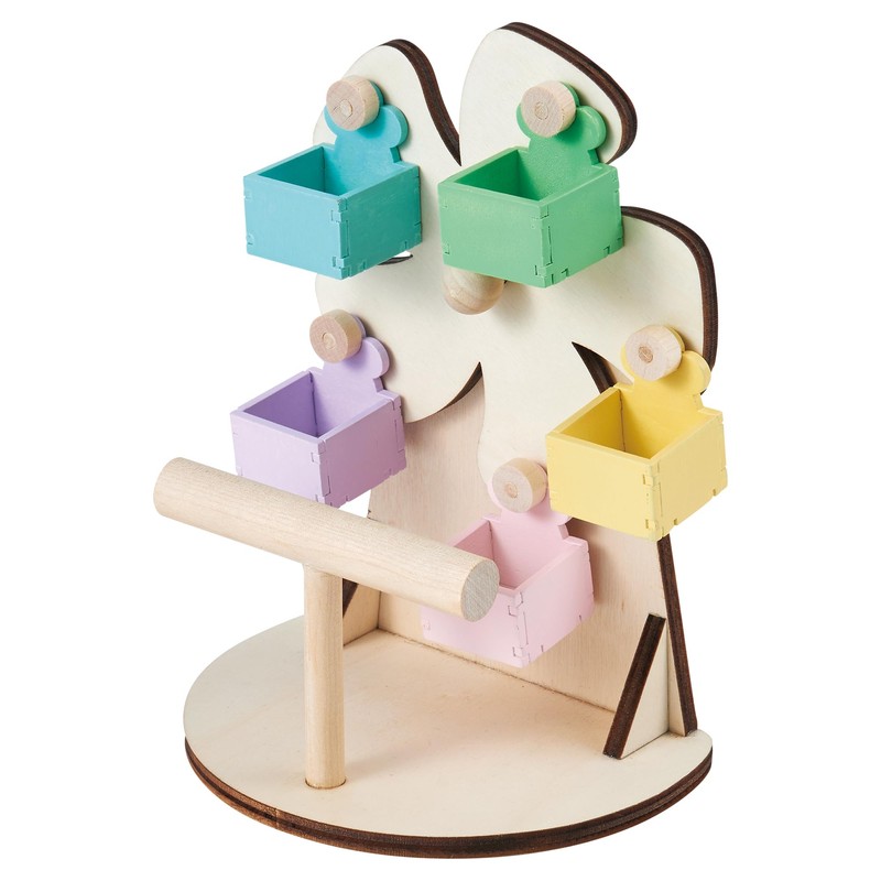 Minimal Land Bird Carnival Ferris Wheel