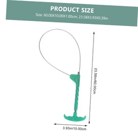 ORFOFE 1piece Wire Pig Holder Catcher Snare for Livestock Convenient Use Portable Trap Accessory for Pig Handling Random Design