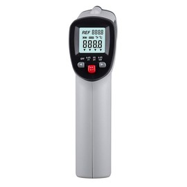 2-in 1 Non-contact Infrared Thermometer/Thermal Leak Detector, GM550F Temperature Gun 50℃ ~ 500℃ (-58℉~ 932℉) ，with tricolor back light indicator and audible alarm