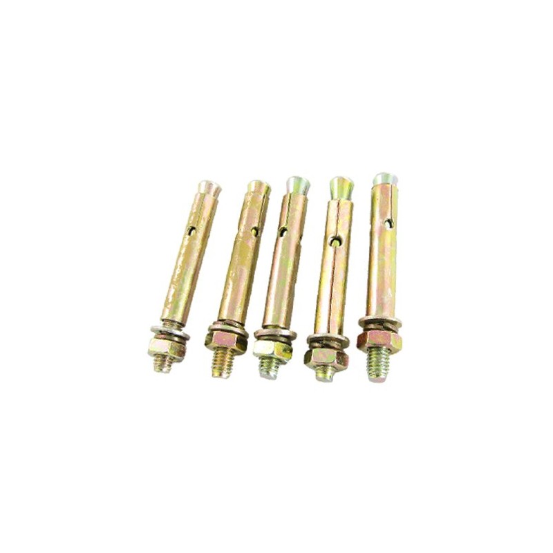 sourcingmap 5 Pcs M8 x 80mm Hex Nut Expansion Bolt