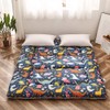 MAXYOYO Dinosaur Japanese Floor Futon Mattress for Boys Girls, Thicken