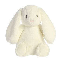 Aurora, 23103, ebba Baby Dewey Dawn White Rabbit, 12.5In, Eco Friendly Soft Toy