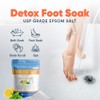 Detox Foot Soak (2 LBs) Epsom Salt Foot Soak with