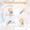 HXMJIED Ombre Nail Brush, Sponge Nail Brush, Nail Art Brushes