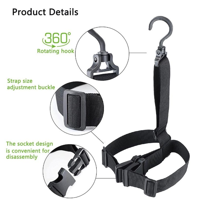 fishing wader boot hanger,wader boot dryer with adjustable strap,fishing boot