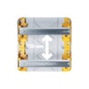 Legrand Surface-Mounted Distribution IP65 IK09 1 Row 8TE 220 mm