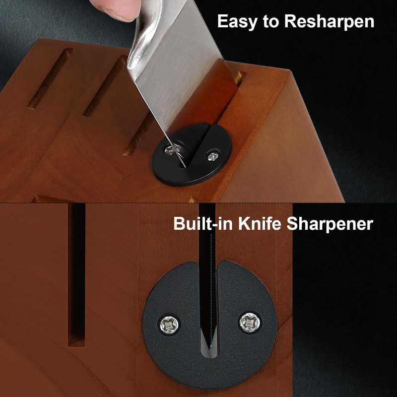 Kuisine Premium Knife Set,One Piece Molding High Carbon Stainless Steel