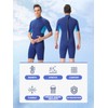 FLEXEL Shorty Wetsuit for Men and Women, 2mm 3mm Neoprene
