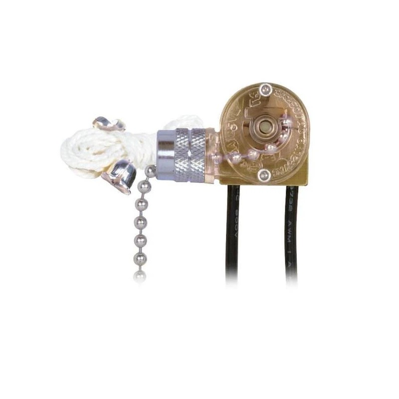 satco Pull Chain Switch On-Off for Ceiling Fan Lamp Light