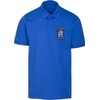 Phi Beta Sigma Fraternity Polo Shirt Royal/Royal Large