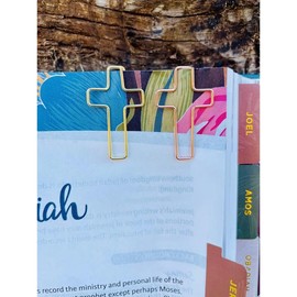 Cross Bookmark - Cross Paperclips - Bible Bookmark - Cross Page Marker - Bookmarks - Bible Accessories - Paperclips - Christian Gift valentine day - Pack Quantity: 50 pack