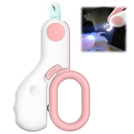 Nail Clippers for Pets, Electric Nail Clipper, Stainless Steel, LED Light, Easy to Use, Lightweight, For Beginners, Cats, Dogs