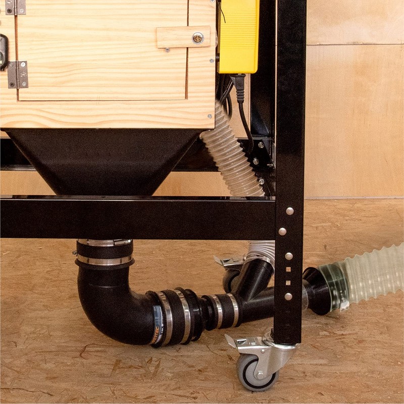 POWERTEC 70122 Big Gulp Dust Hood for Woodworking Dust Collection