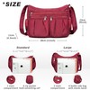 Crossbody Bag for Women Nylon Shoulder Bag Women Water Resistant