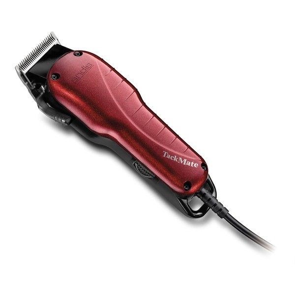 Andis Tackmate Adjustable Equine Grooming Blade Clipper, Burgundy, Model US-1 (66295), 1.1 Pound