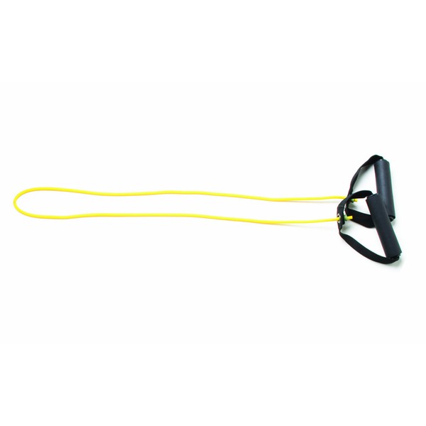 CanDo 10-5551 Tubing with Handles Exerciser, 36", Yellow-X-Light