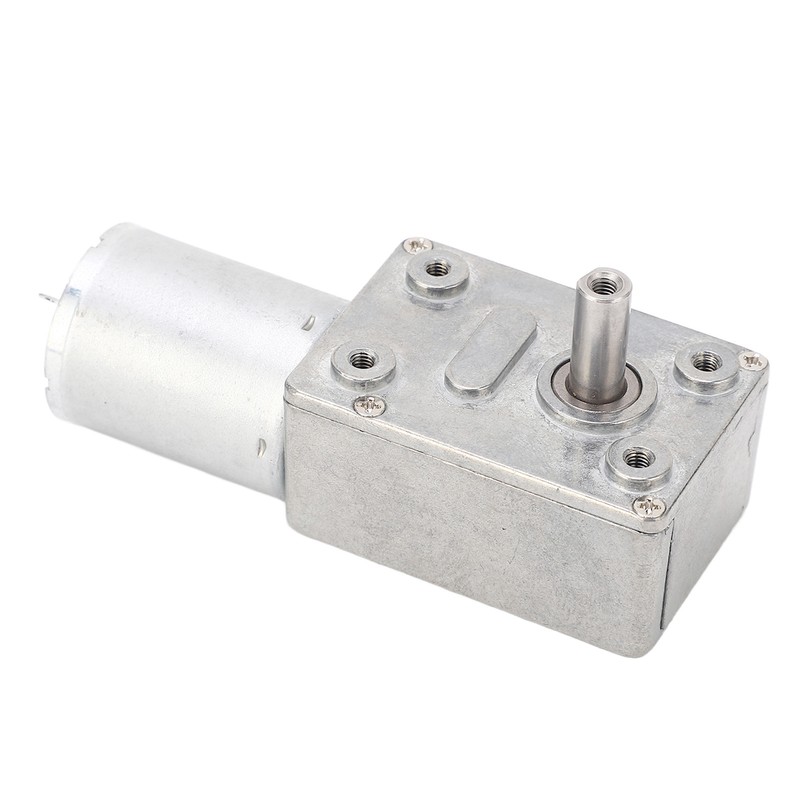 Gear Motor 4‑25kg·cm 12mm Shaft Self Locking Reversible DC 24V