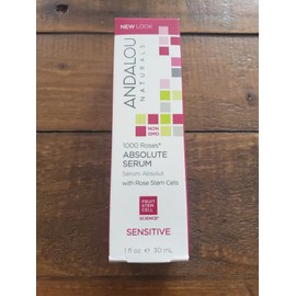 Andalou Naturals 1000 Roses Absolute Serum, 1 Ounce