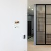 Logistic Sign System Door Sign Glass Vitrum A with Block