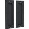 Tibres - 6" Finger Flush Pulls for Closet Pocket -