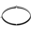 12" Inch Galvanized Pipe Hanger with Rubber - Conduit Mounting