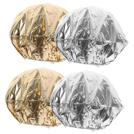 FOMIYES 12pcs Deep Conditioning Hair Dye Hats Heat Insulation Foil Caps for Home Salon Use for Nourishing Treatments for Coloring Perms