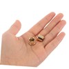 Gatuida 4pcs Copper Protective Covers Compatible with RCA Noise Reduction