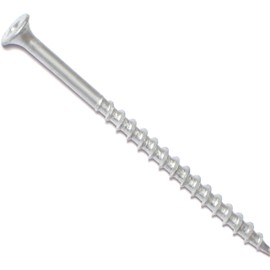 Hard-to-Find Fastener 014973444136 Square Drive Deck Screws, 8 x 3, Piece-30