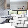 Art3d Peel and Stick Backsplash, 10-Pack Thickened Stick on Subway