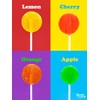 Quality Candy Company Fruit Lollipops, Assorted, 4 Pounds