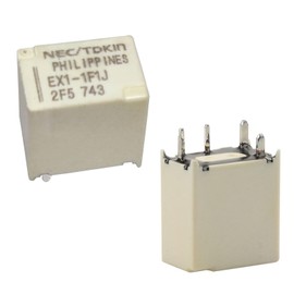 Relay EX1-1F1J (Set of 2), EX1-1F1J 2F5 743 DIP-5, 30A 12VDC 5Pins Relay - Reliable Solution for TIPM Fuel Pump Relay, Replace EX1-2U1S, EX1-2U1, EX1-2U1L