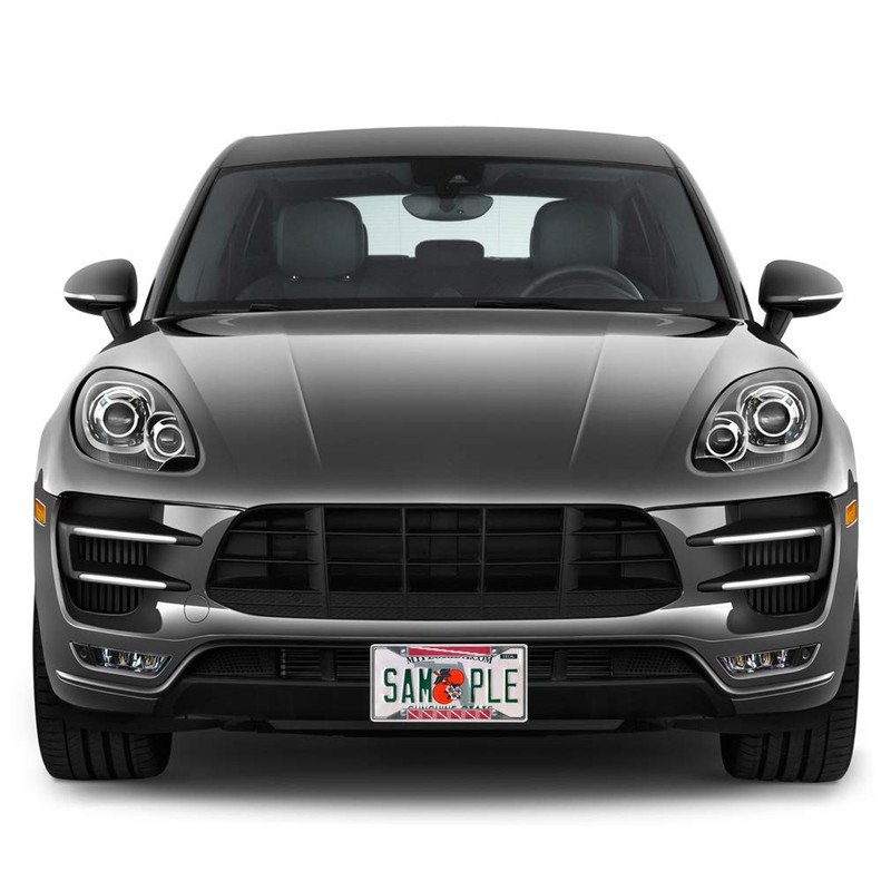 Fastasticdeals Metal Insert License Plate Frame Scuba Flag Or Diver