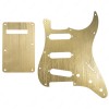 Ploutone 11-Hole SSS Metal Strat Pickguard and Matching Back Plate