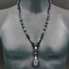 Stylish Neck Additions for Men: Natural Stone Lapis Lazuli Pendant