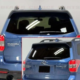 Hyper Wings GLOSS BLACK Spoiler For Subaru Forester 2014-2017 2018 Liftgate Roof OE Style