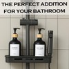 Shampoo and Conditioner Dispenser,16.9 fl oz Set of 3 Black