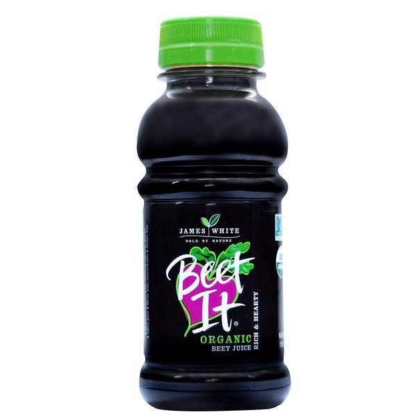 BEET IT Organic Beet Juice, 8.5 Ounce (Pack of 12) Non GMO 100 % Natural Beet Juice Organic - Gluten Free, No Added Sugar, Not from Concentrate