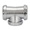EZ-FLO Heavy Duty Brass 3-Way Tee with Slip Joint Connection,