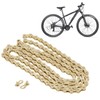 Alomejor Bicycle Chain Adjustable Freewheel Gear Chain for Bicycle Mountain