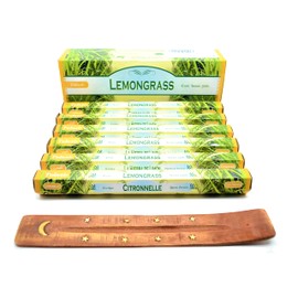 Joss Sticks Citrus Incense Sticks - 120 Joss Sticks with Ash Ashtray